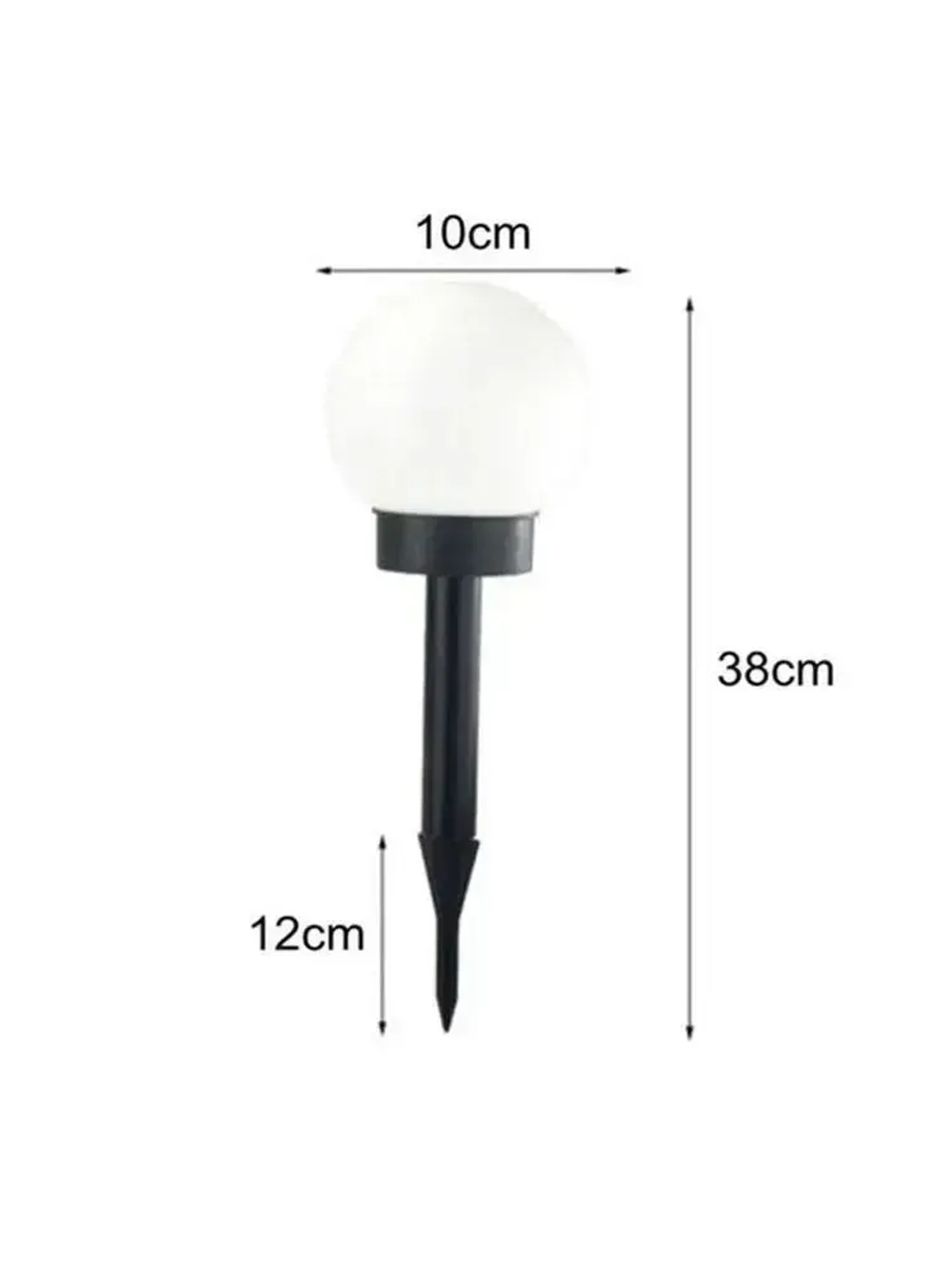 Уличный светильник, LED, Без цоколя, количество ламп:4шт