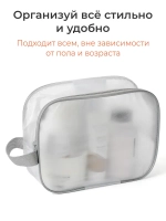 Прозрачная косметичка в дорогу