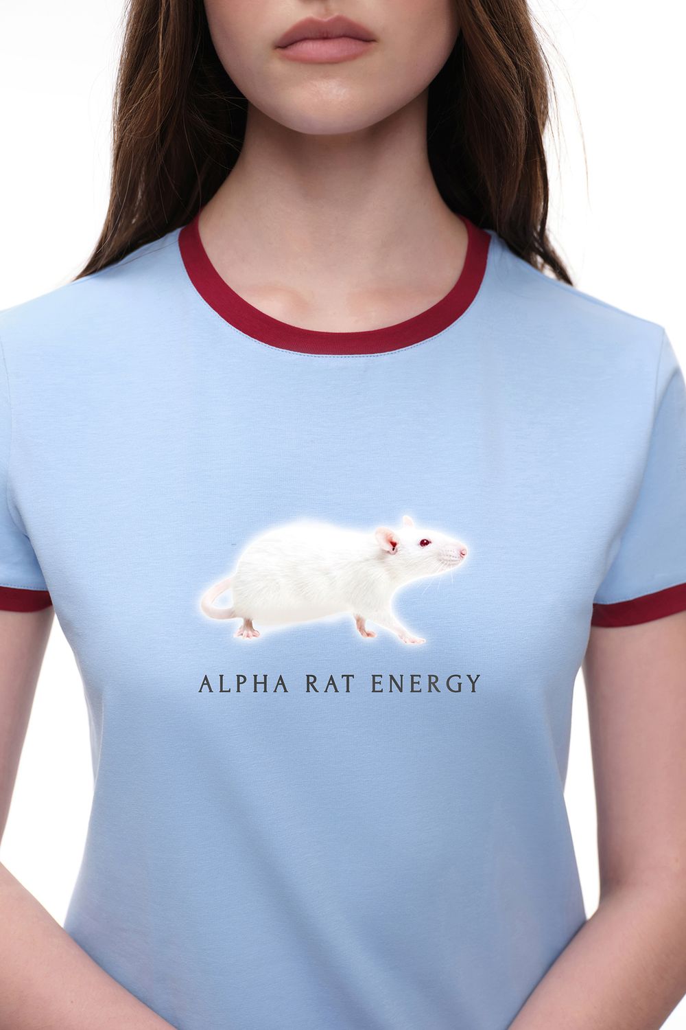 Футболка (Alpha Rat Energy), голубая