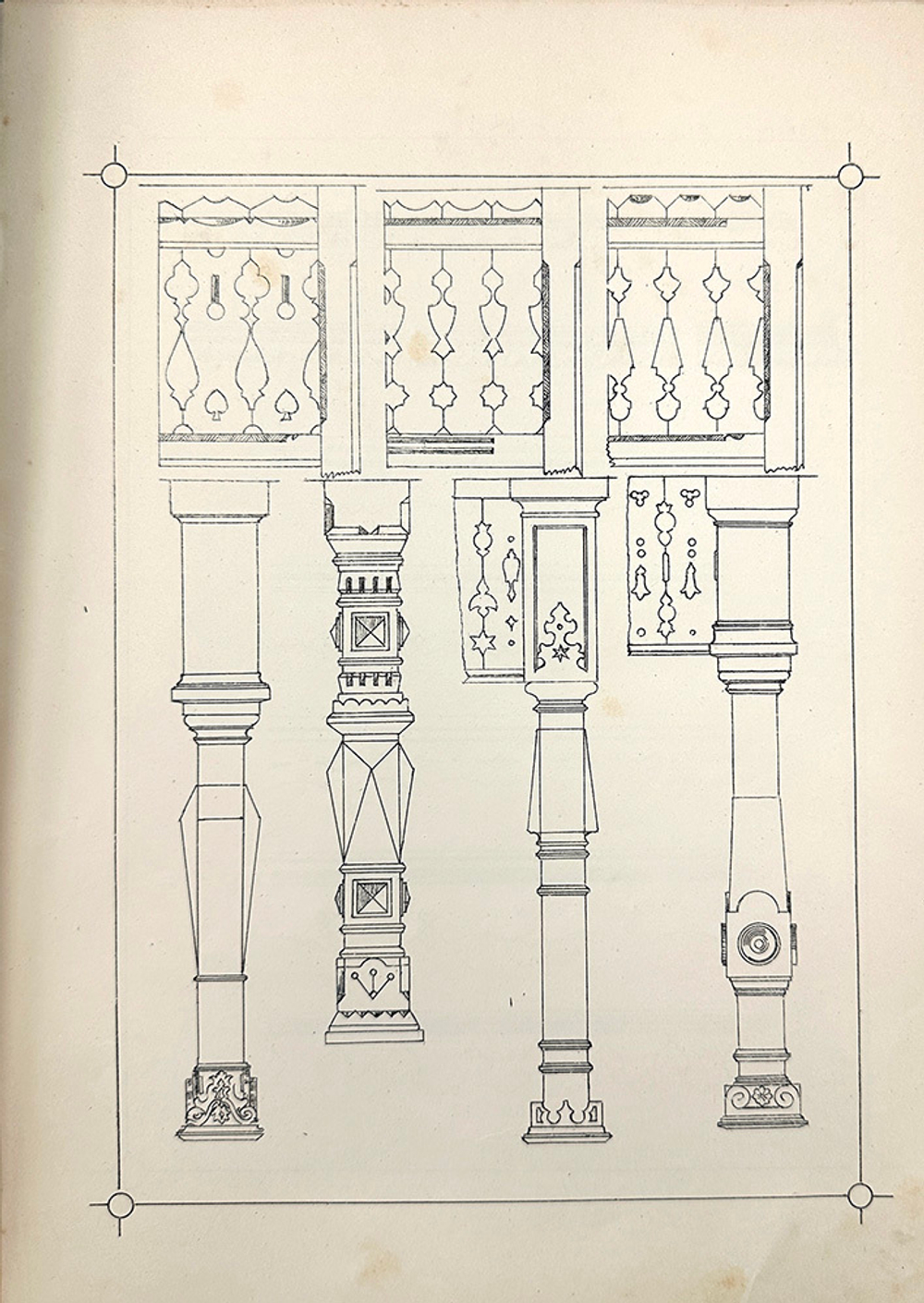 Сборник рисунков для деревянных построек № 1. СПб., Скл. изд. Н. П. Карабасникова,1903 г.
