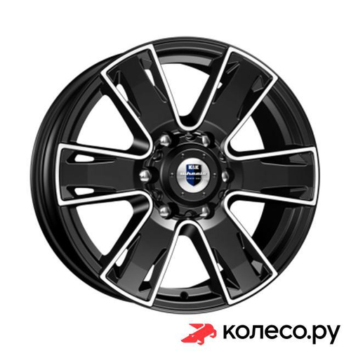 Севенна (КС726) 7x17/6*139.7 D67.1 ET38 Алмаз-черный