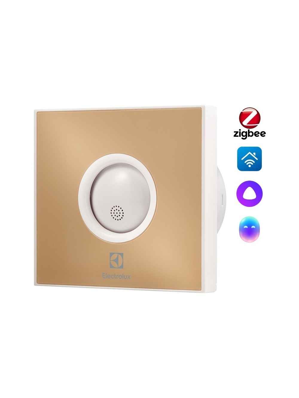 Вентилятор вытяжной серии Rainbow EAFR-100T beige с таймером