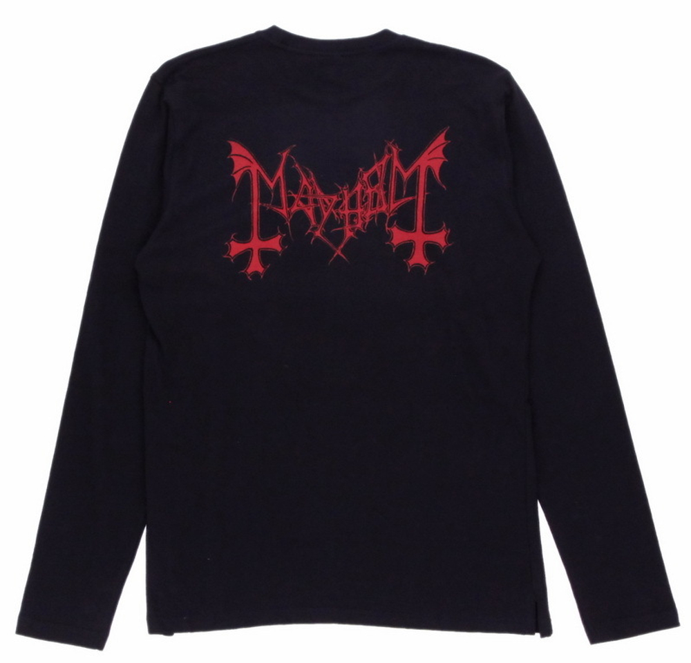 Футболка длинный рукав Mayhem Deathcrush (616)