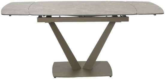 Стол ALATRI 120 MATT LATTE STONE SOLID CERAMIC / TAUPE