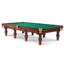 Олимп Люкс М СБ 9 ясень/сосна (Пул, №4, Manchester 70 Royal blue ш2.0м, Х/б сетка, Накл эл-ты латунь, Без фольги)