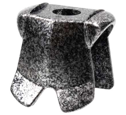 Нагрудник 2587, Speckle Black-Silver