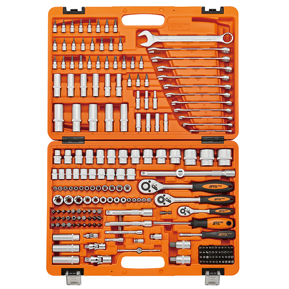 AFFIX (AF01215C) Набор инструментов универсальный, 216 предметов