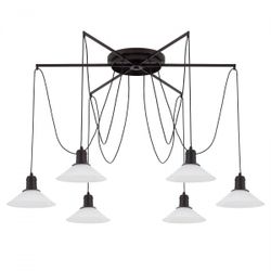 Citilux Эдисон CL451262 Люстра паук Венге