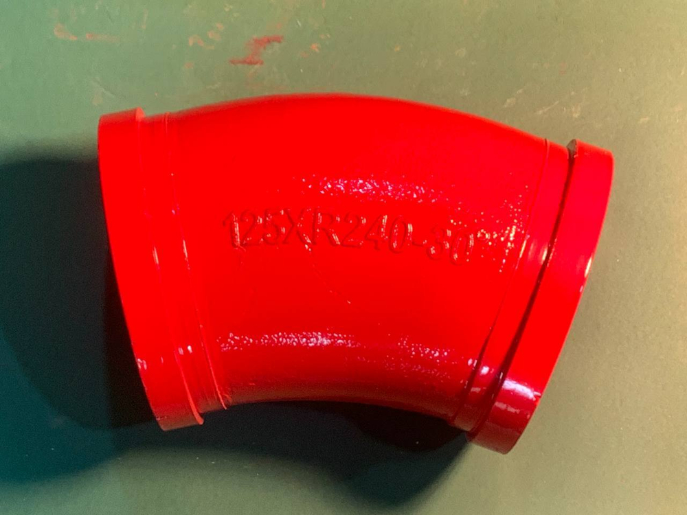 Угол бетоновода DN125*R240*30