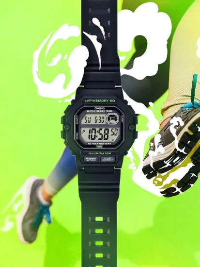 Наручные часы Casio WS-1400H-1AVDF