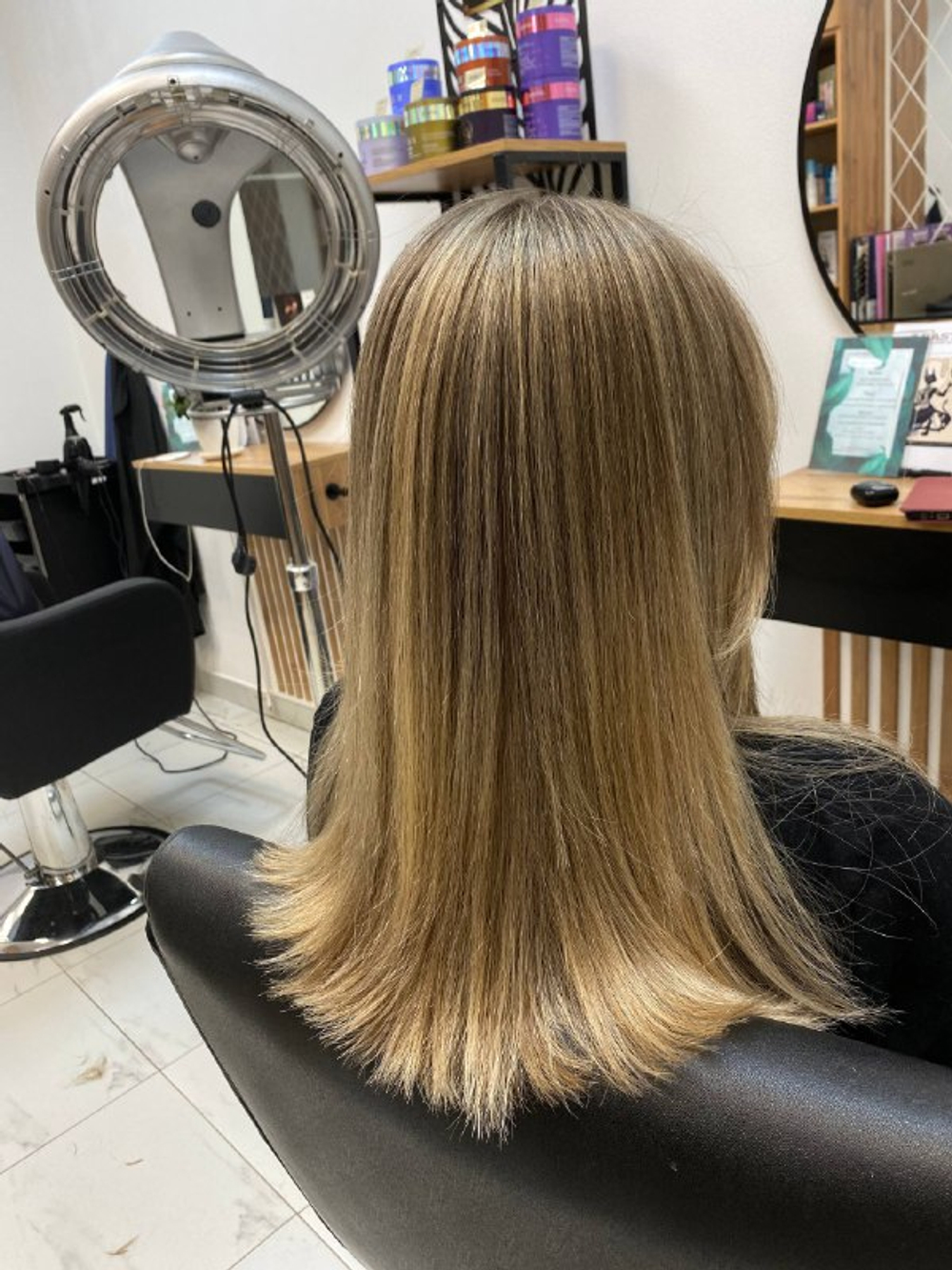 Сложное окрашивание