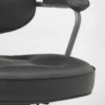 Стул офисный - IKEA ALEFJÄLL/ALEFJALL, 64x64x95см, черный, АЛЕФЬЕЛЛЬ ИКЕА