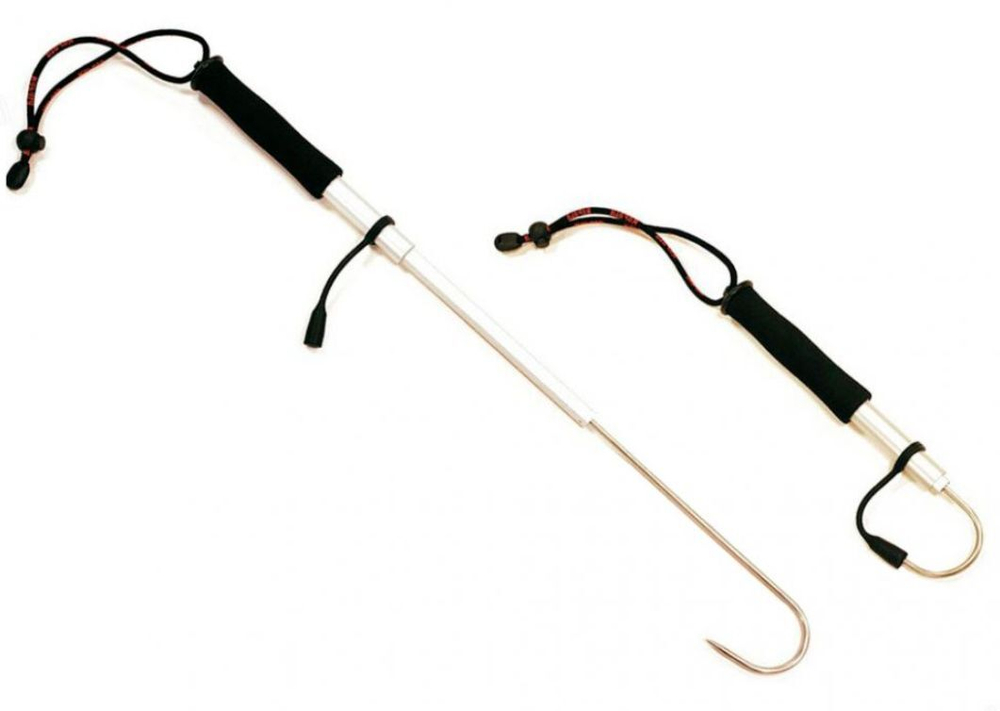 Багор для рыбалки Proguide Rapala телескопический, длина в собранном виде 25см, рабочая длина - 60см. Товар уцененный