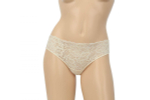 Кружевные трусики-бразилиана Cameo (Размер: 42) (Цвет: телесный)