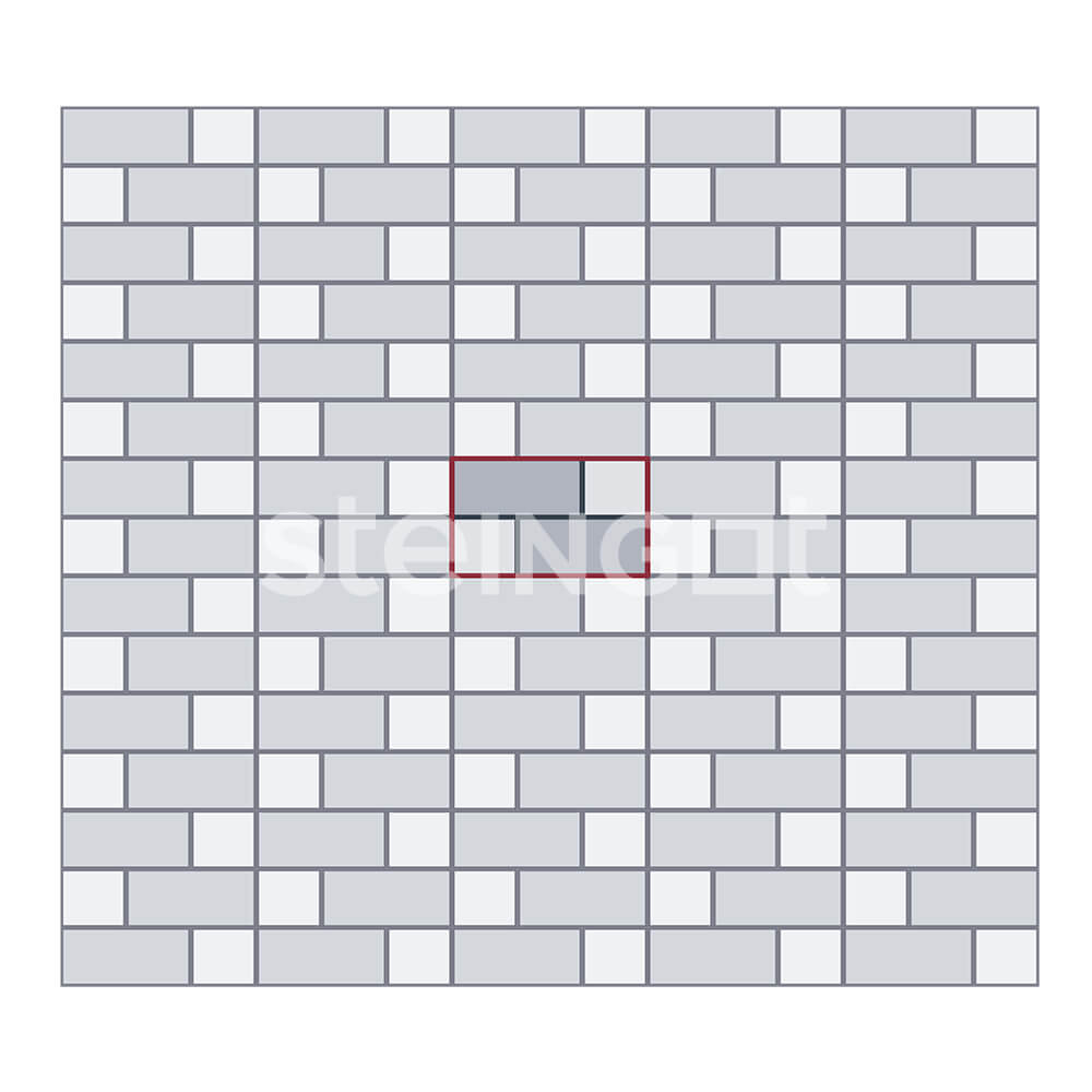 Квадрат 100×100 Серый (полный прокрас)