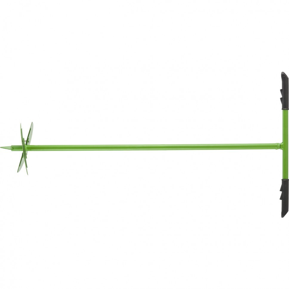 Бур лопастной со сменными ножами, 2110 мм, удлинитель, диаметр 150 мм, 200 мм, Россия, Сибртех