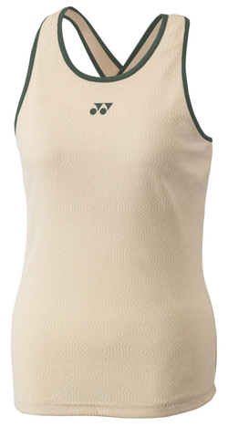 Женский топ теннисный Yonex RG Tank - Бежевый
