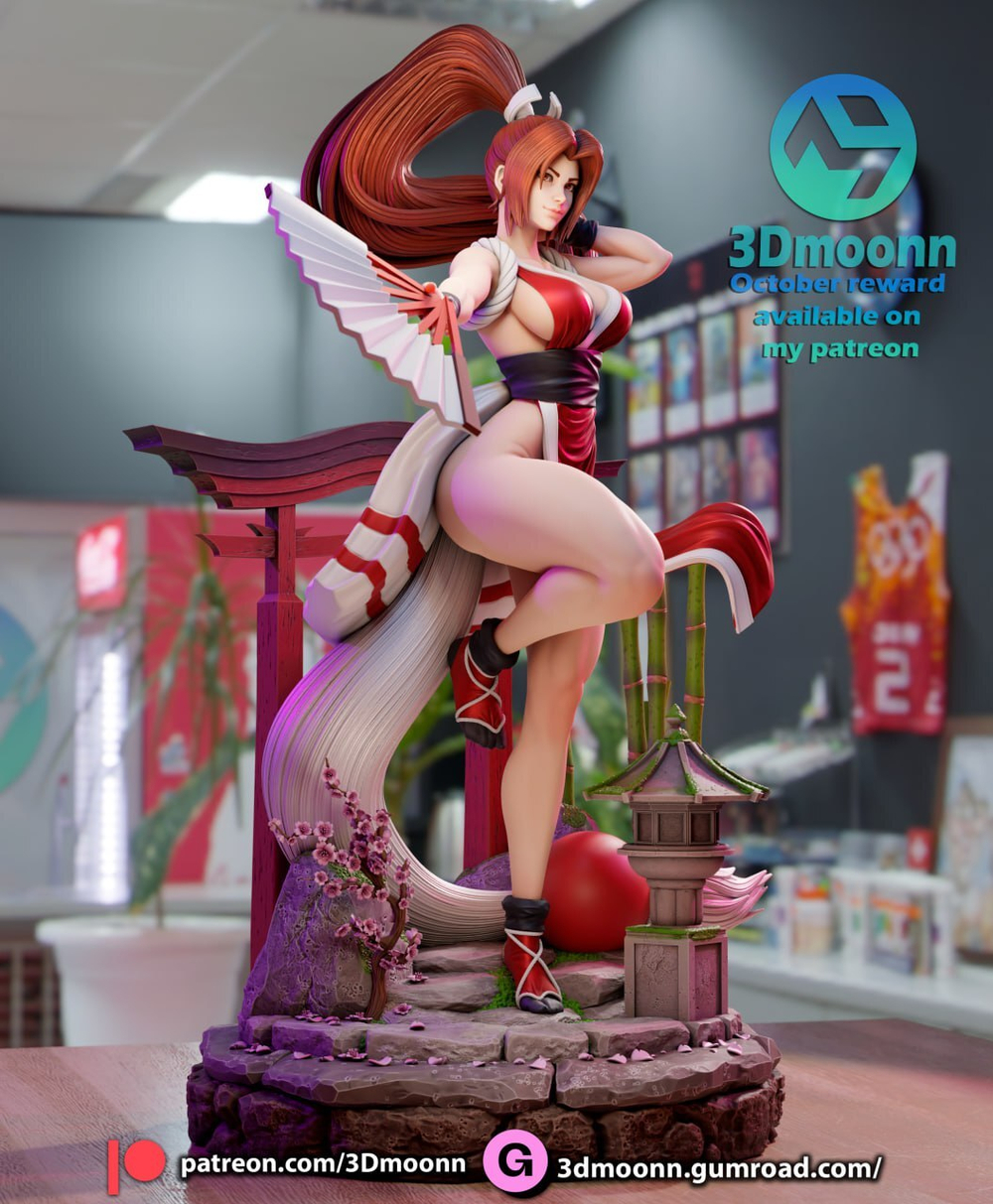 Май Сирануй Mai Shiranui King of Fighters Fatal Fury