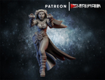 Grand Alliance Order Cities of Sigmar Empire Воительница Сигмара с двумя пистолетами миниатюра для dnd, днд, pathfinder, фентези, Настольная игра, НРИ, Варгейм, РПГ