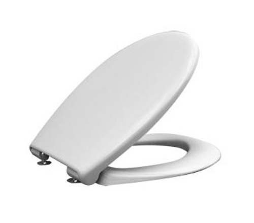 Крышка-сиденье для унитаза Haro Зунд дюропласт, микролифт, крепление с эксцентриком, белое (530820/541093/537112)