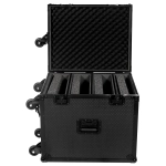 Кейс UDG Ultimate Flight Case 4 CDJ/ Mixer Black Plus (Trolley & Spinner Wheels)