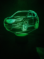 3Д-Светильник "Автомобиль Changan"
