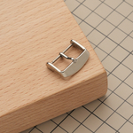 Застежка с закругленным кончиком, цвет серебро