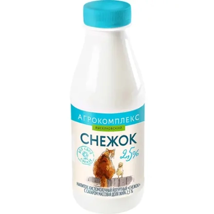 Снежок 2,5% с сах. "Агрокомплекс" 0,4