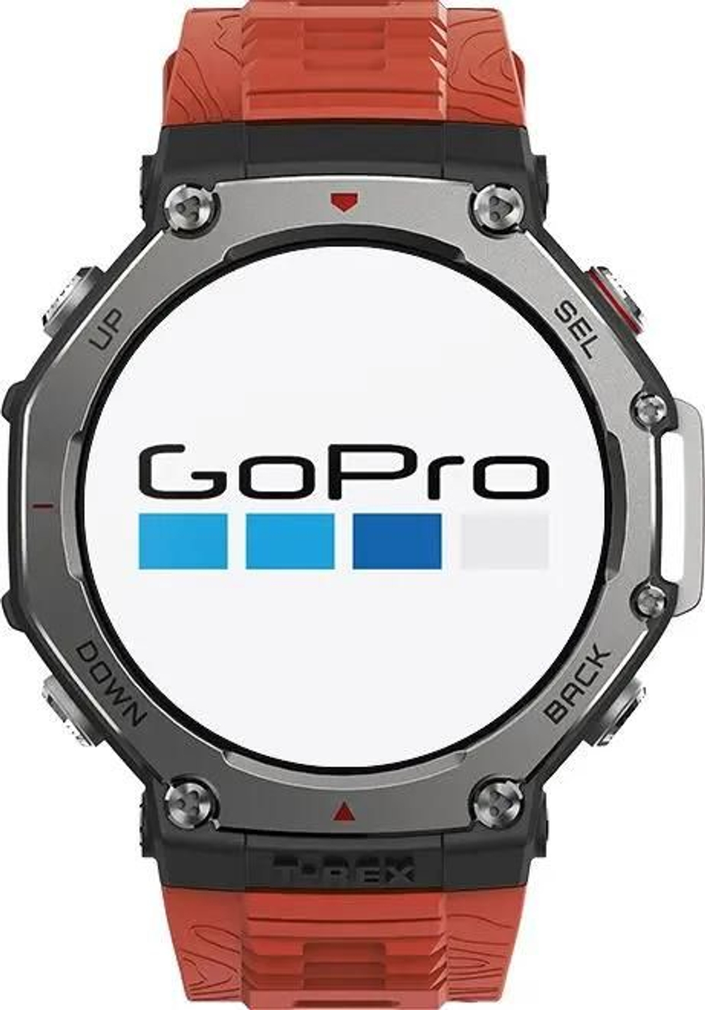 Смарт-часы AMAZFIT T-Rex 3 A2323,  48.5мм,  1.5",  красный/темно-серый