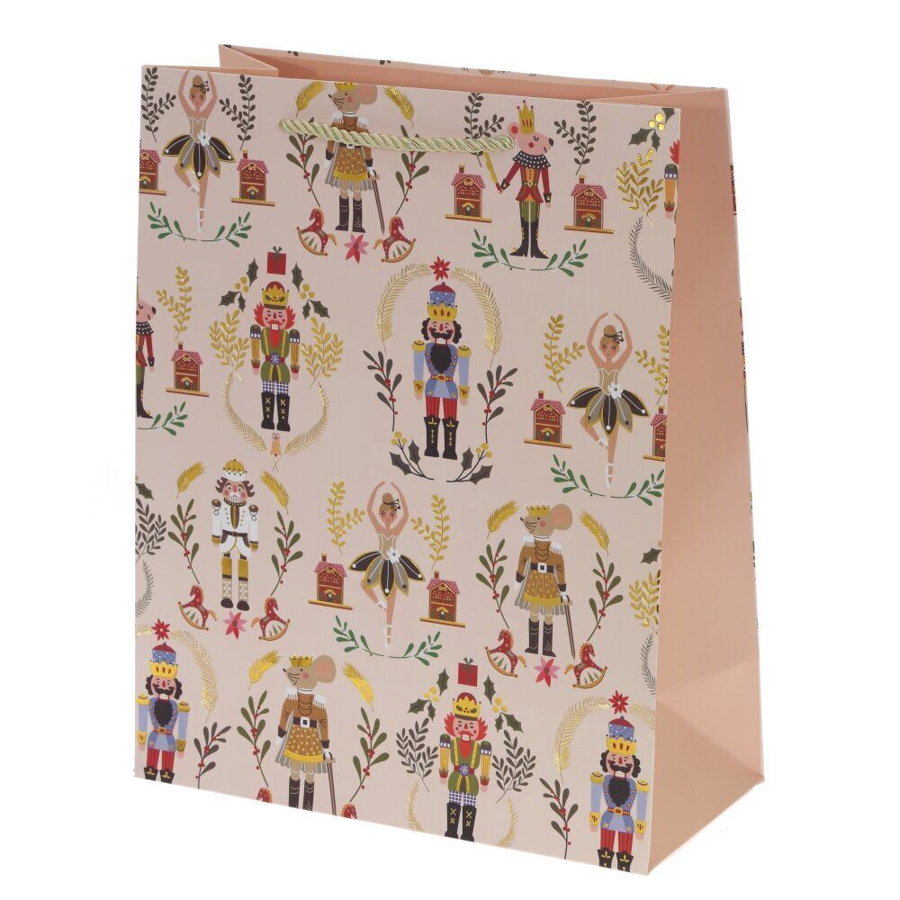 GAEM Пакет подарочный (бумага 210г/м2, блок 12шт), L18 W10 H23 см, 4в.