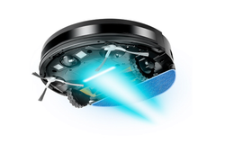 Пылесос-робот REDMOND RV-R650S, Черный