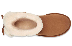 UGG Угги Classic Double Bow Mini, каштановый
