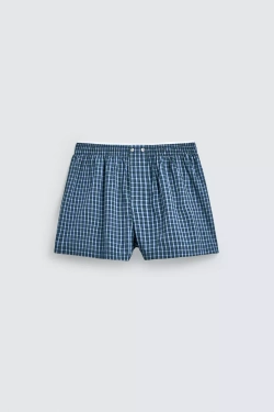 ZARA НАБОР ИЗ ДВУХ КОМБИНИРОВАННЫХ ТРУСОВ-БОКСЕРОВ ИЗ ПОПЛИНА - LIMITED EDITION, РАЗНОЦВЕТНЫЙ