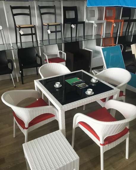 Уличное кресло Panama белое