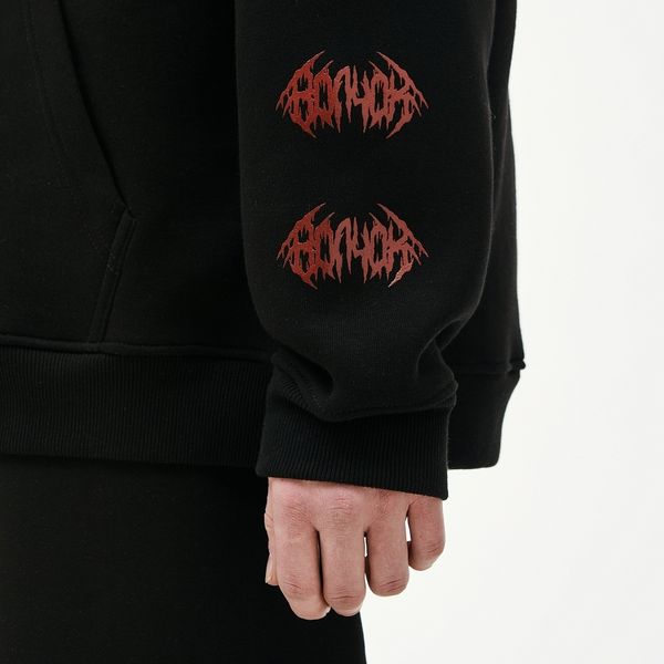 Худи Sleeve черный - фото 4