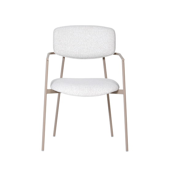 Стул Doe светло-бежевый бежевые ножки