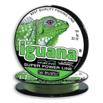 Леска поводочная для рыбалки Balsax Iguana 30м 0,25мм 6,80кг светло-зеленая (10 штук)