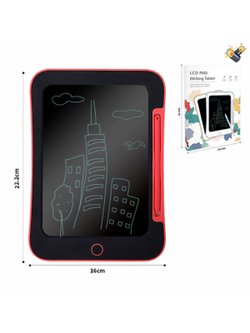 Графический планшет на батарейках для рисования, одноцветный. В коробке 16x1x23см (200651607)