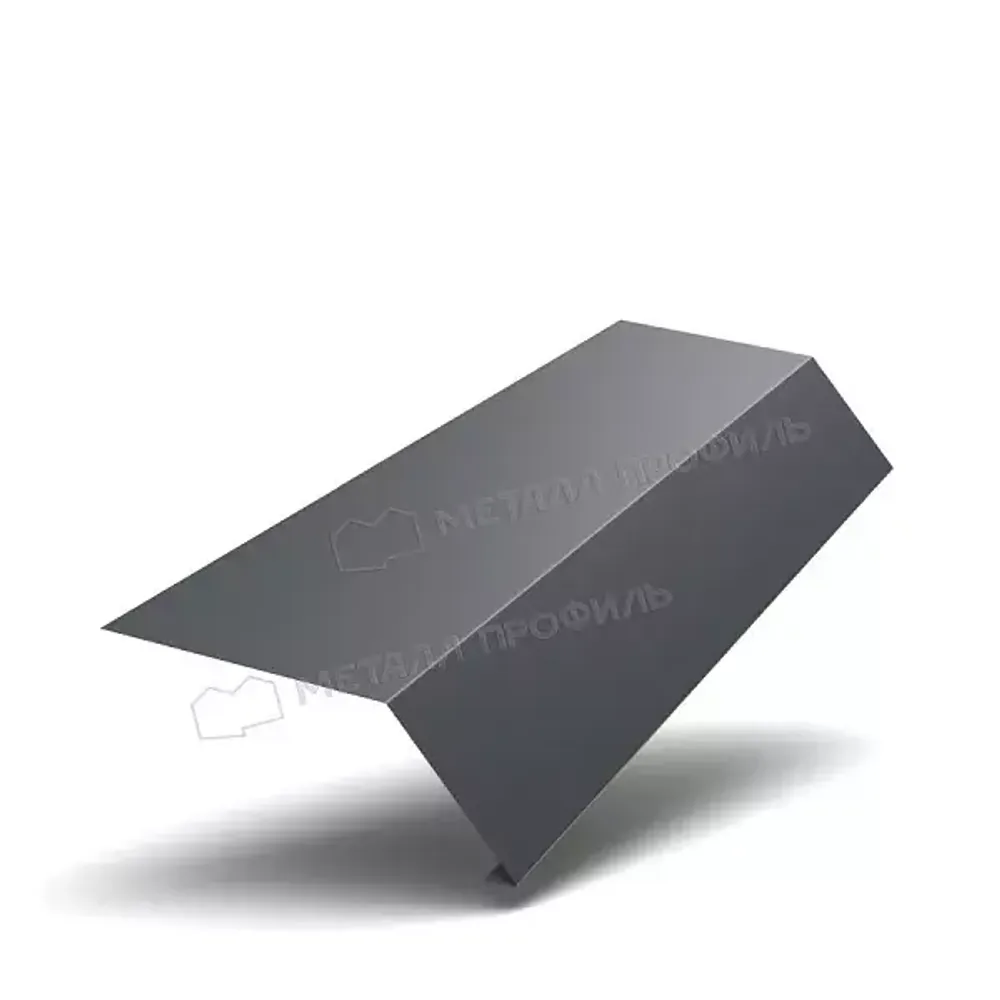 Планка карнизная 93*70*110гр*2м RAL7024