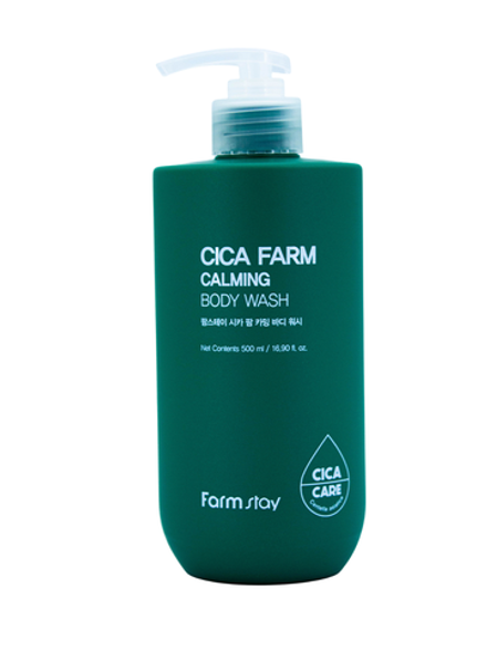 FARMSTAY - ГЕЛЬ ДЛЯ ДУША С ЭКСТРАКТОМ ЦЕНТЕЛЛЫ CICA FARM CALMING BODY WASH, 500 МЛ.