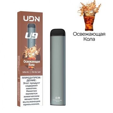 Купить Одноразовый POD UDN U9 "Освежающая кола" ice 5% (от Еleaf)