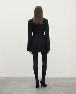 Приталенное платье-пиджак