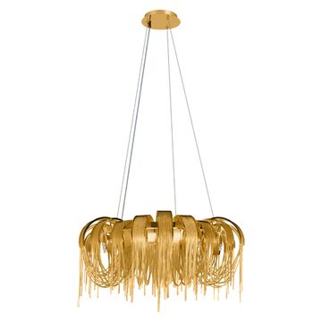 Подвесная люстра 8*G9 10404/800 GD золото Volver LOFT IT