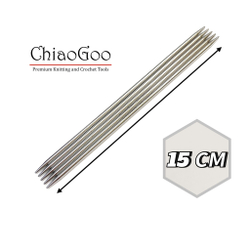 Спицы съемные 4мм/10см Small, укороченные, хирургическая сталь, ChiaoGoo