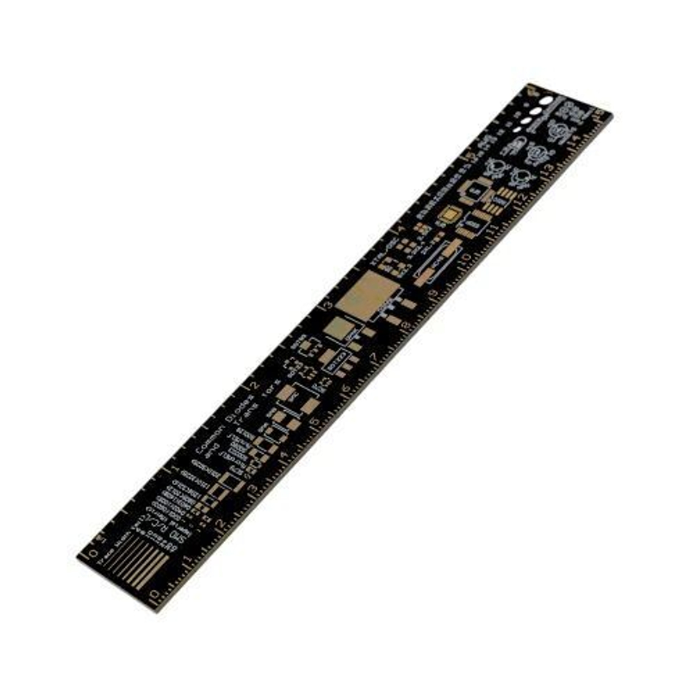 Линейка радиолюбителя для инженера-разработчика PCB 15см