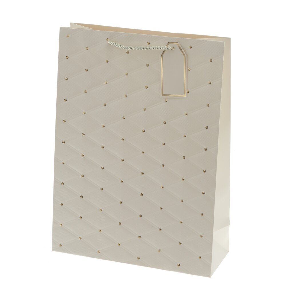 GAEM Пакет подарочный L (бумага 210г/м2, блок 12шт), L31 W12 H42 см, 4в.