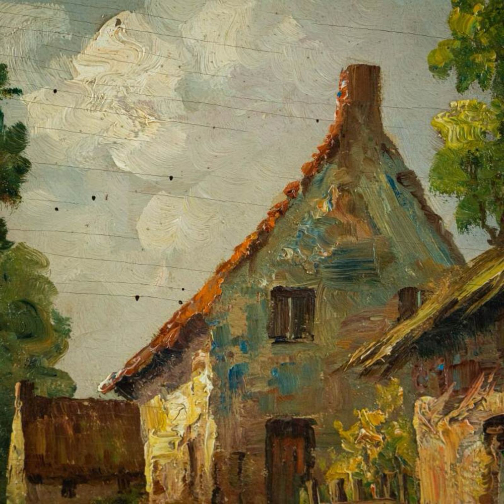 Винтажная картина «Летний день»