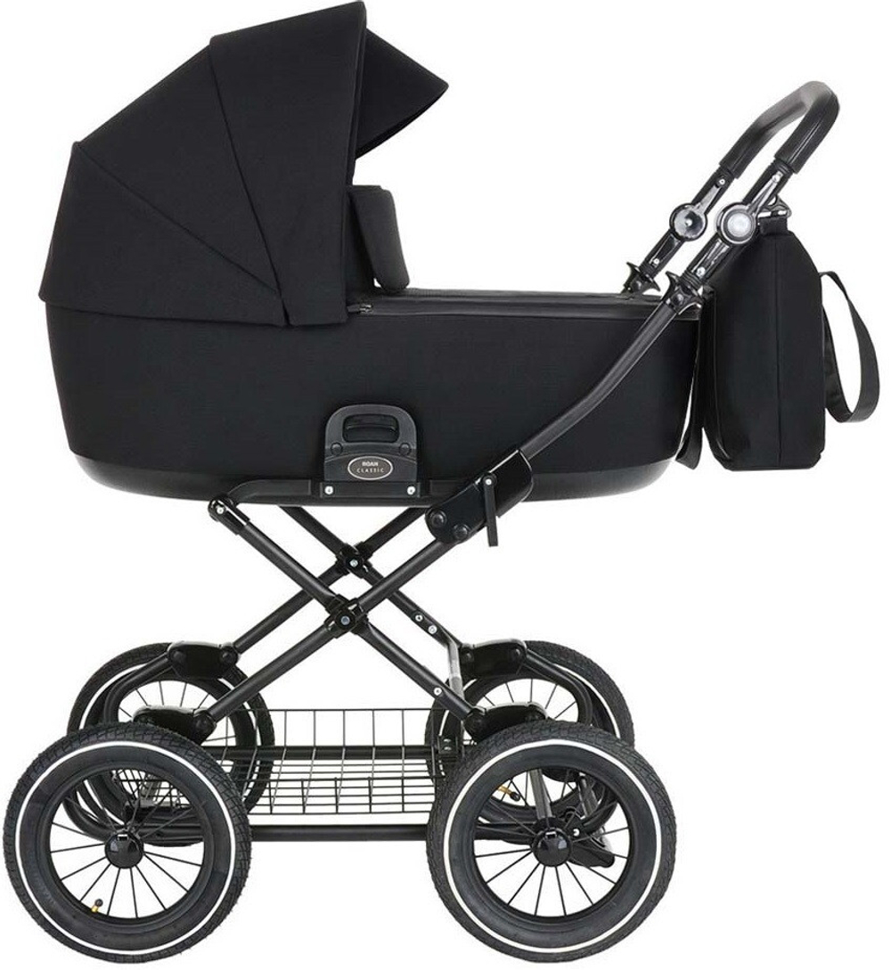 Детская коляска Roan Bass Next Classic d12 2 в 1 RCL063/1 Black