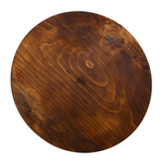 Деревянный круглый сервировочный поднос Art of Siberia для подачи 270 мм. WS1