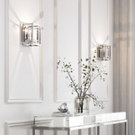 Настенный светильник с хрусталем 312/1 Strotskis